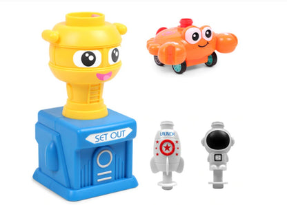 Jouet de tour de lancement de ballon à propulsion par inertie, expérience scientifique, jouet éducatif pour enfants, cadeau