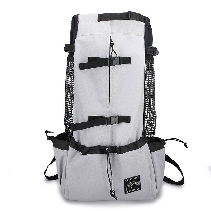 Sac de transport pour chiens Sac à dos de transport pour chiens Double épaule Portable Sac à dos de voyage pour chiens en plein air