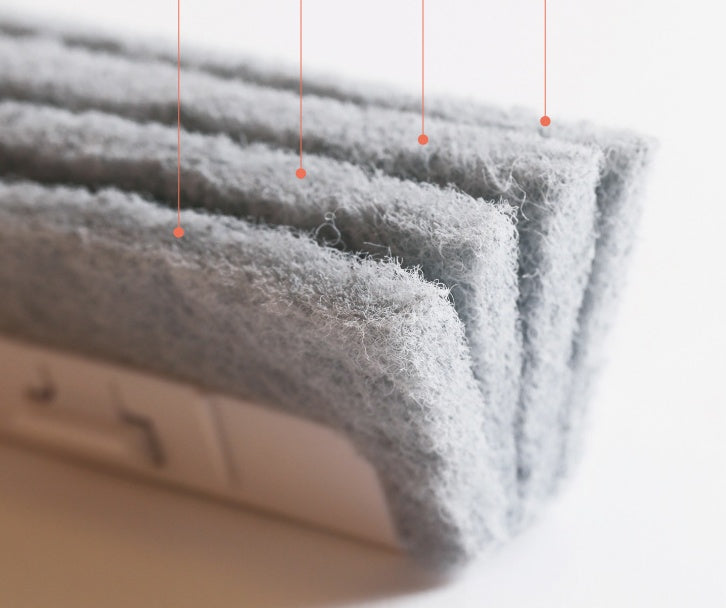 Brosse de nettoyage créative pour rainures, nettoie rapidement tous les coins et interstices, brosses de nettoyage détachables pour rails de porte et de fenêtre