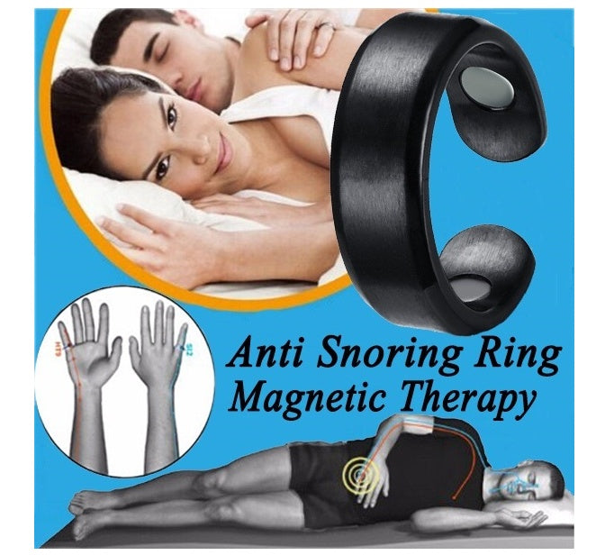 Anillo de acupresión antironquidos Tratamiento de reflexología antironquidos Apnea Dispositivo de ayuda para dormir Adelgazamiento Cuidado corporal