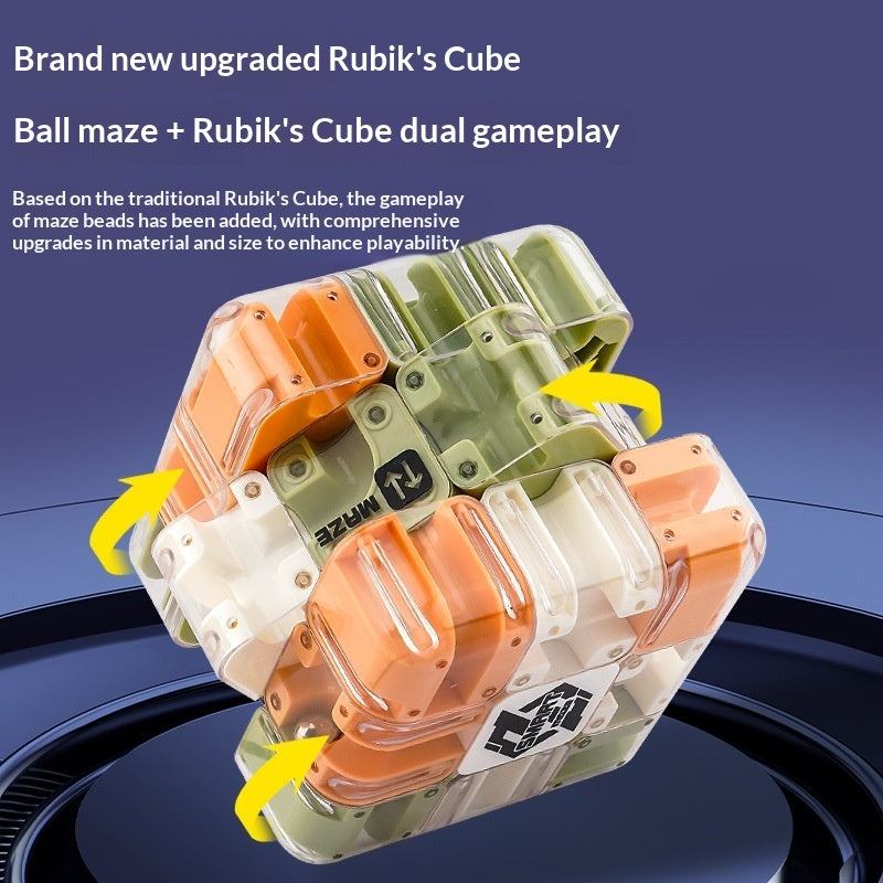 Bead Maze Rubik's Cube Logic Thinking Children's Toy
