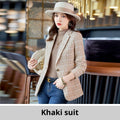 Manteau long femme décontracté à carreaux style western pour l'automne