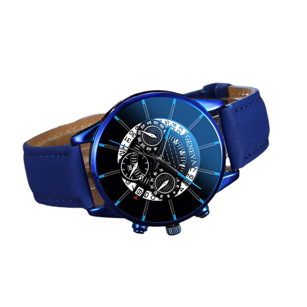 Reloj de cuero casual para hombre de negocios