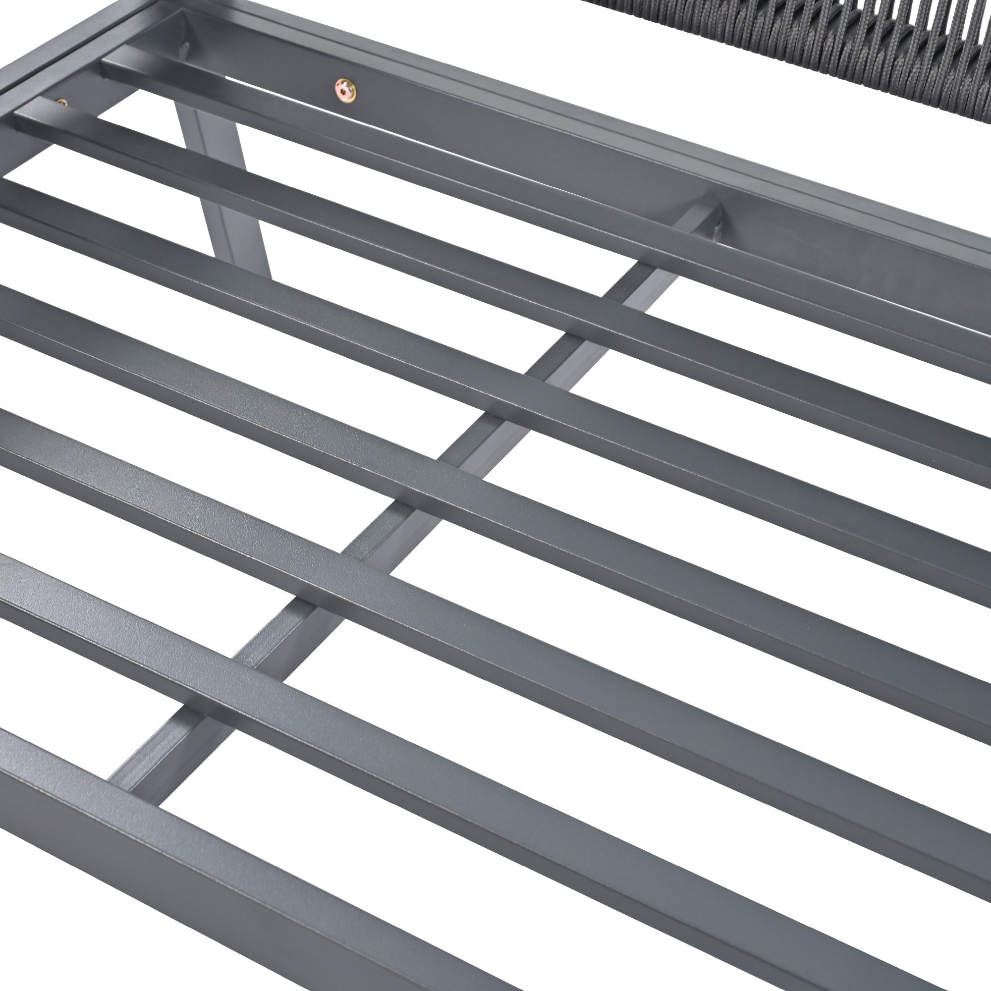 Outdoor Furniture with Tempered Glass Table