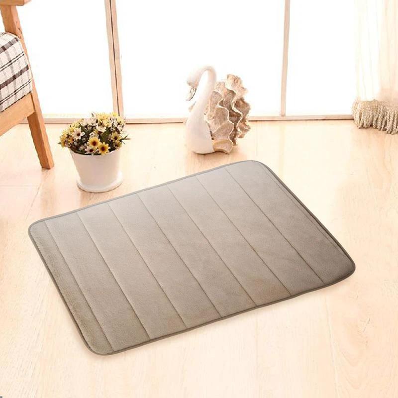 Memory Foam Bath Mats Bathroom Rug Bathroom Rug Toilet Mat Doormat by eprolo