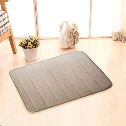 Memory Foam Bath Mats Bathroom Rug Bathroom Rug Toilet Mat Doormat by eprolo