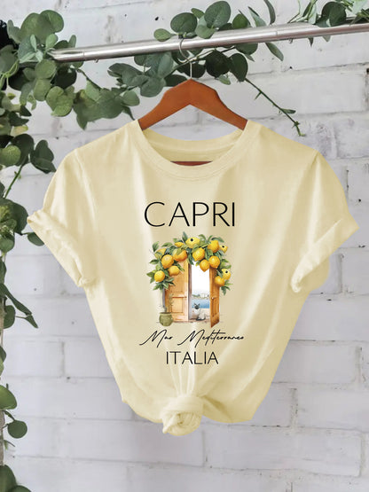 T-shirt imprimé à motifs