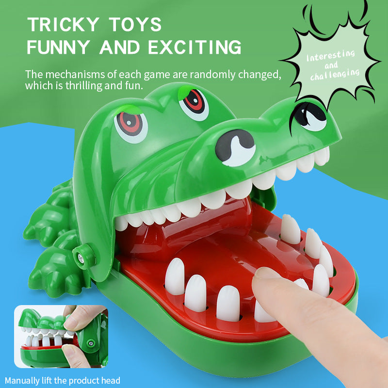 Jouet interactif pour petites farces de mains qui mordent