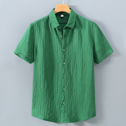 Chemise Homme Anti-UV Ample Coton Respirant