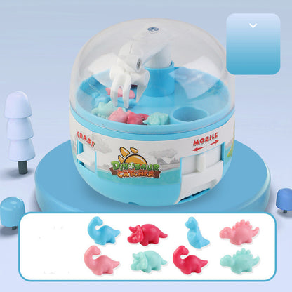 Jouet Gashapon pour Enfants Mini Machine à Pince Dinosaures Jouets pour Enfants