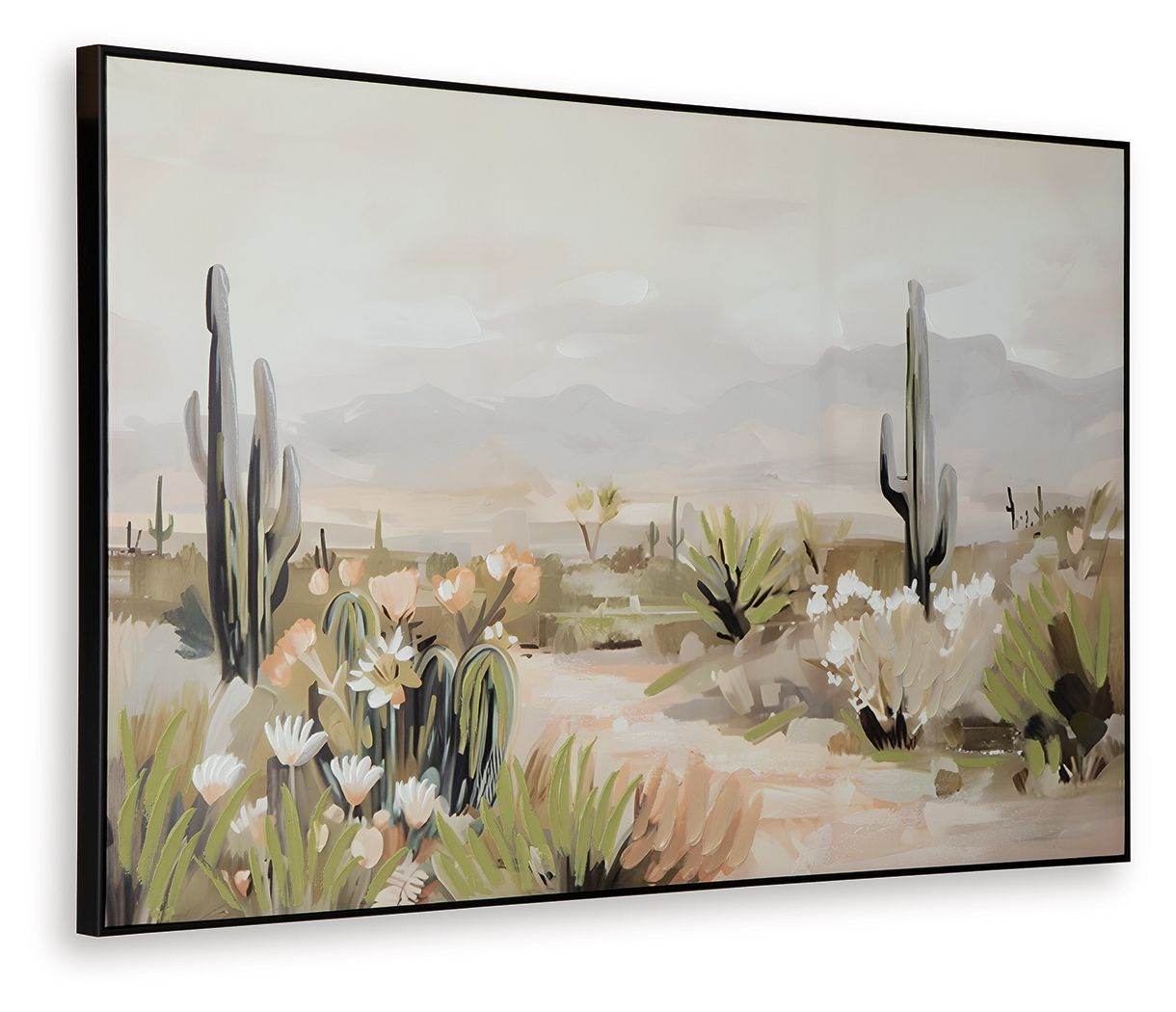 Sidworth - Wall Art - Green / Beige / Gray-2