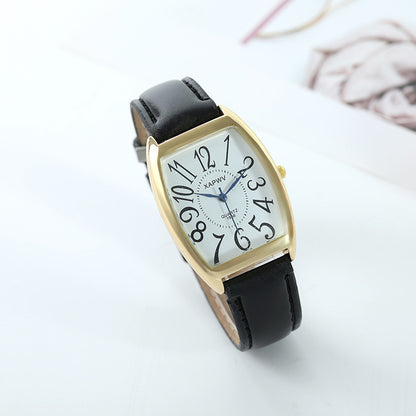 Montre-ceinture carrée tendance pour filles