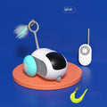 Coche Teledirigido Interactivo para Gatos Juguete Carga USB Persecución Automática Teledirigido Inteligente Coche Interactivo para Gatos Productos para Mascotas