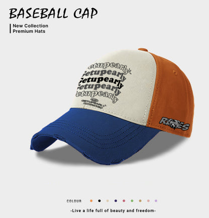Casquette de baseball décontractée style européen et américain pour femme