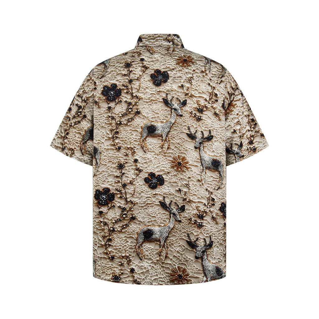 Deer short sleeved shirt