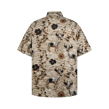 Deer short sleeved shirt