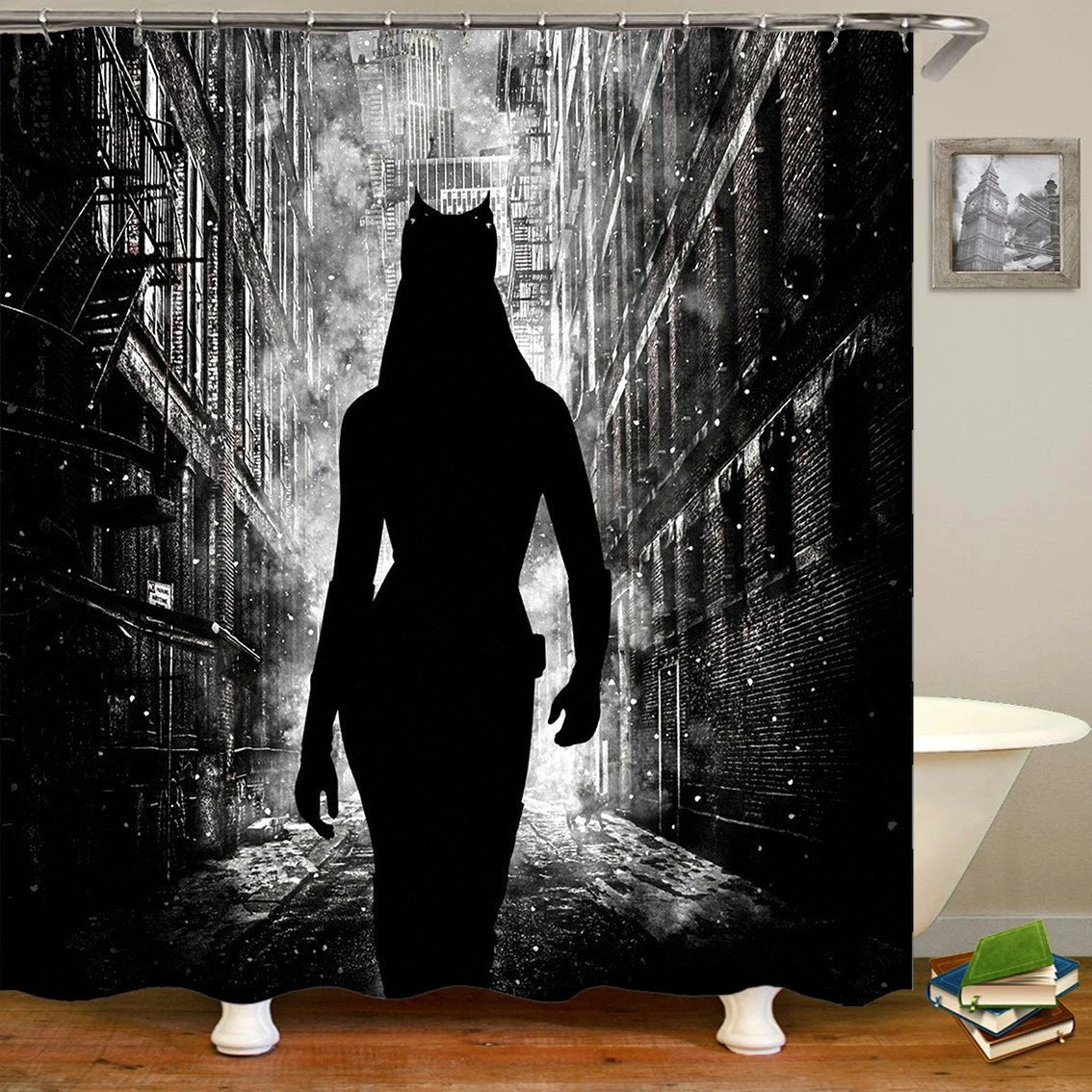 Cartoon Anime Spiderman 3D Shower Curtains Washable curtains for bathroom shower by eprolo