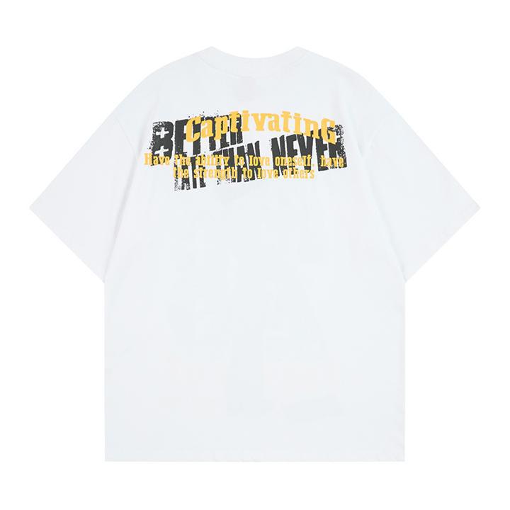 Graffiti short sleeved T-shirt