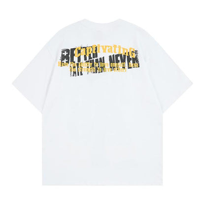 Graffiti short sleeved T-shirt