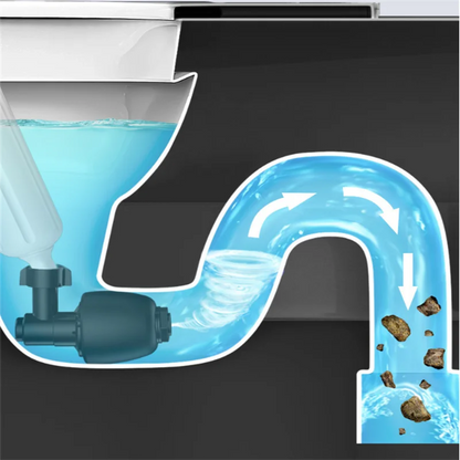 Toilet Dredge Sewer Household Artifact WC Pipeline Blockage Tool Suction High Pressure Pneumatic Pipe Dredger Unblocker by eprolo