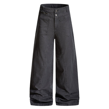 Loose wide leg jeans