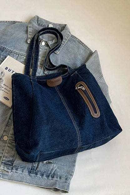 Bolso de mezclilla mediano