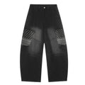 Pantalones de trabajo de mezclilla lavada