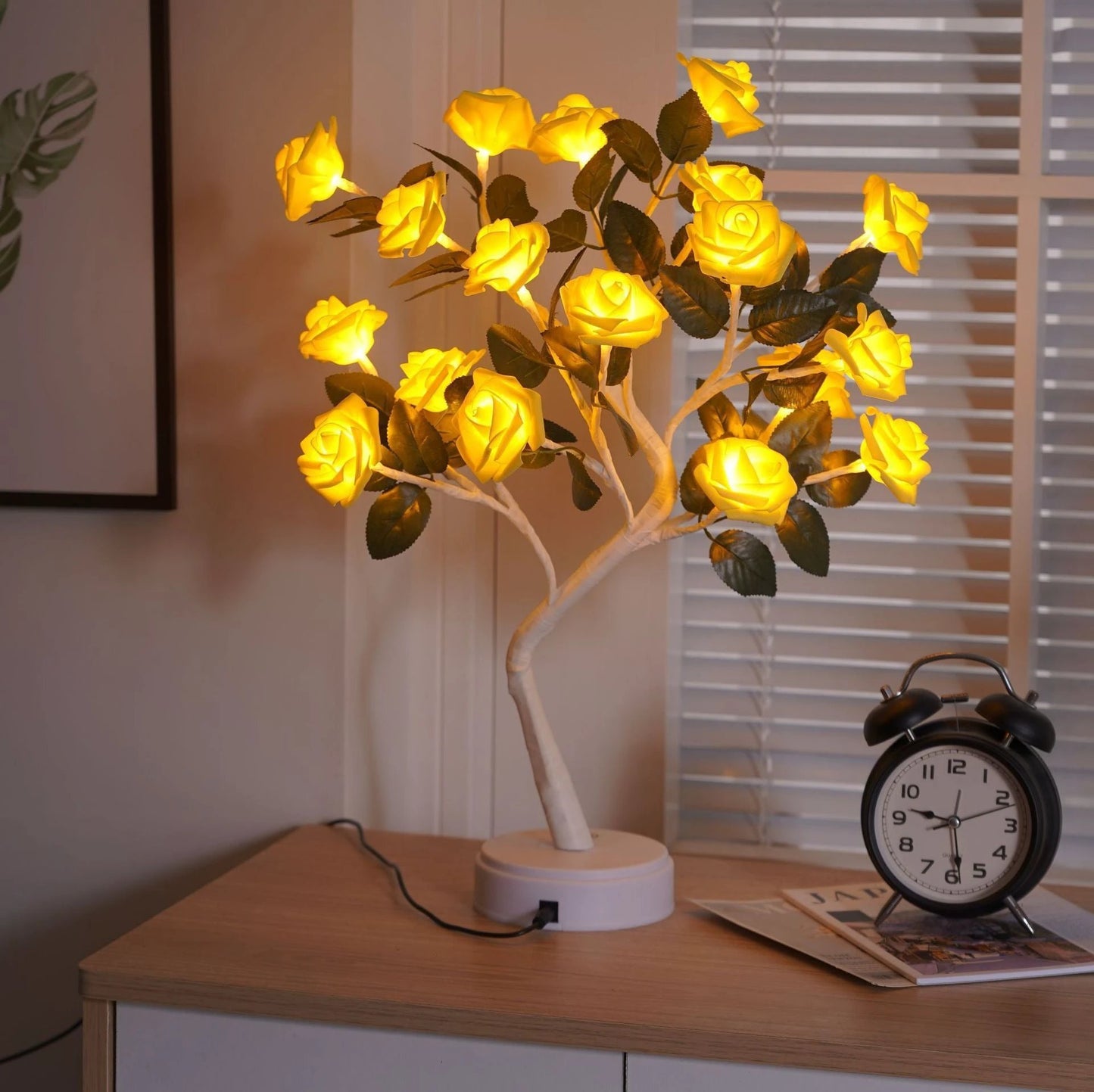 New LED Tree Light Sakura Light Rose Light Decorative Night Light by eprolo
