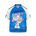 T-shirt à manches courtes imprimé personnage de dessin animé