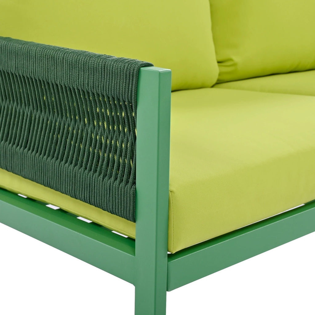Outdoor Furniture with Tempered Glass Table by eprolo