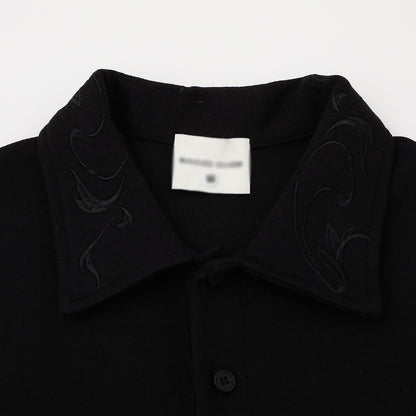 Collar short sleeved T-shirt