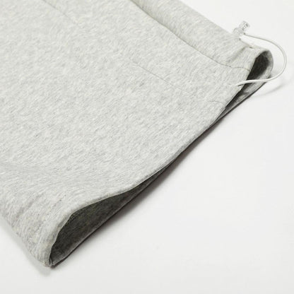 Sanskrit Letter Printed Silhouette Curved Knife Casual Pants by eprolo