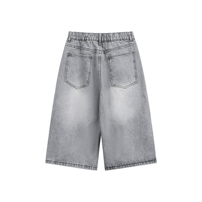 Faire un Pantalon Court en Jean Délavé Style Vintage