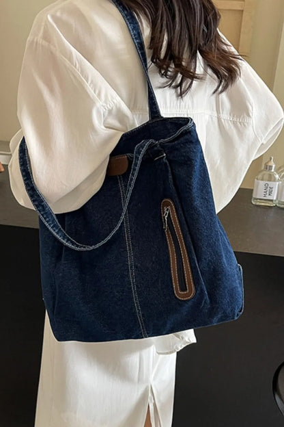 Bolso de mezclilla mediano