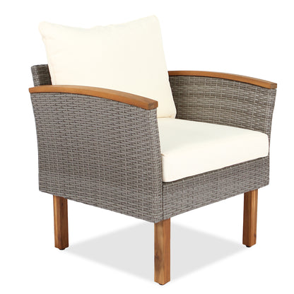 9-piece Patio rattan furniture set