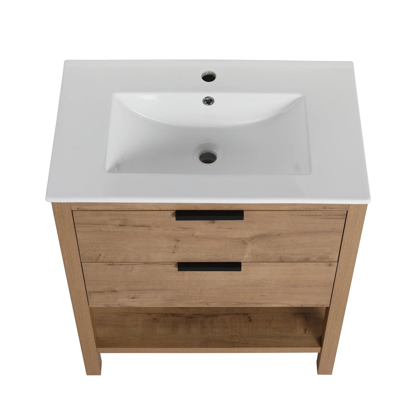 30 Inch Bathroom Vanity Plywood With 2 Drawers by eprolo