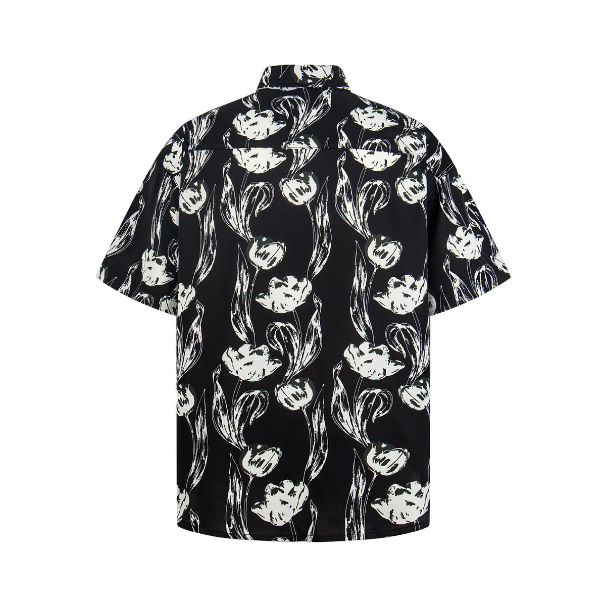 Chemise à manches courtes à imprimé floral