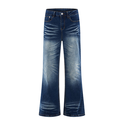Jean évasé extensible slim style urbain