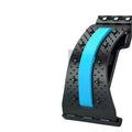 Adjustable Back Stretcher & Massager Lumbar Support Blue-0