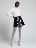 Black Patent Vegan Leather Mini Skirt BOWERY: New Colección COUTURE in NOLITA - BYMANYC ® New York-0