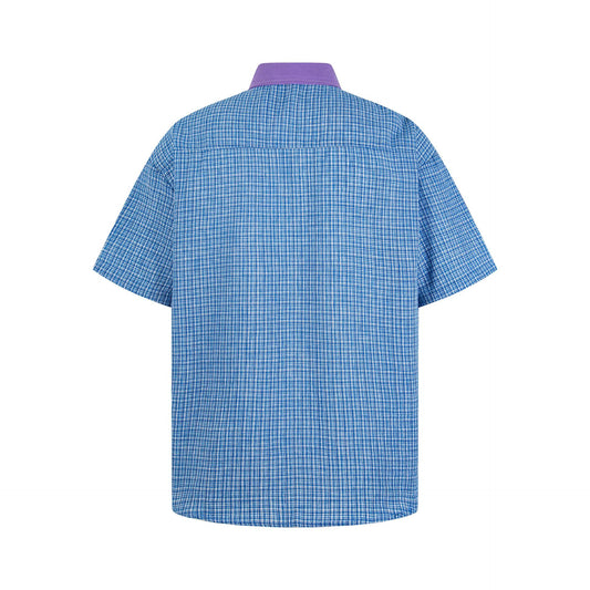 Kitty Cat Party Color blocked Embroidered Shirt