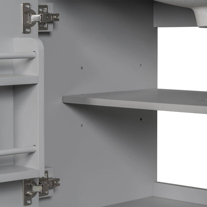 30inchgrey Bathroom Vanity with Sink by eprolo