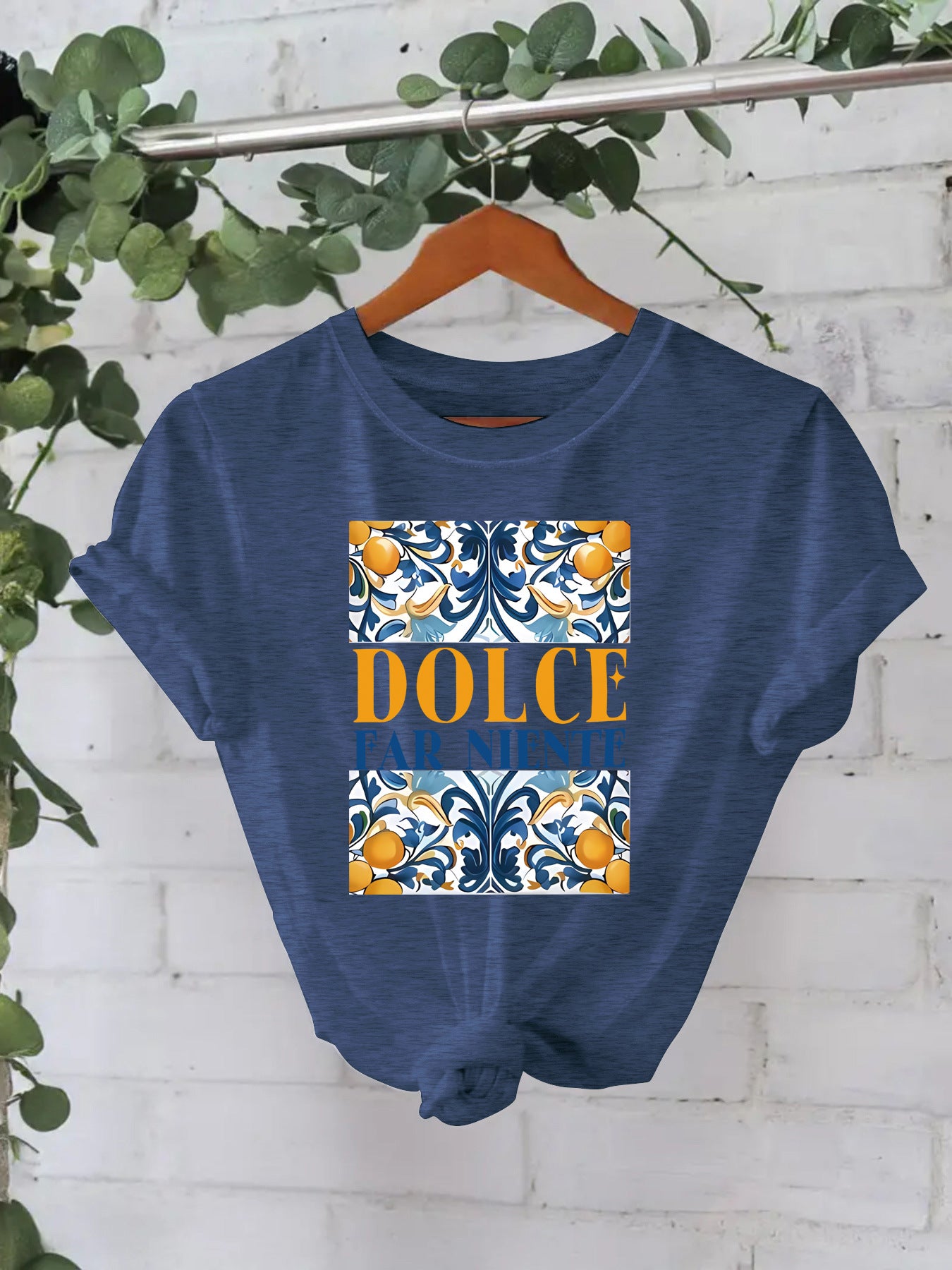 T-shirt DOLCE print