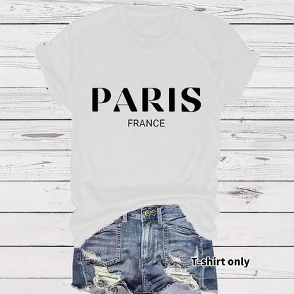 T-shirt Paris letters