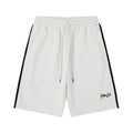 Hand drawn letter printed loose shorts