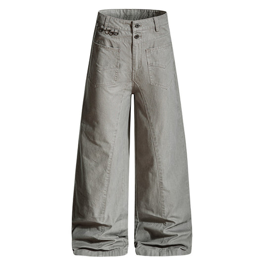 Loose wide leg jeans