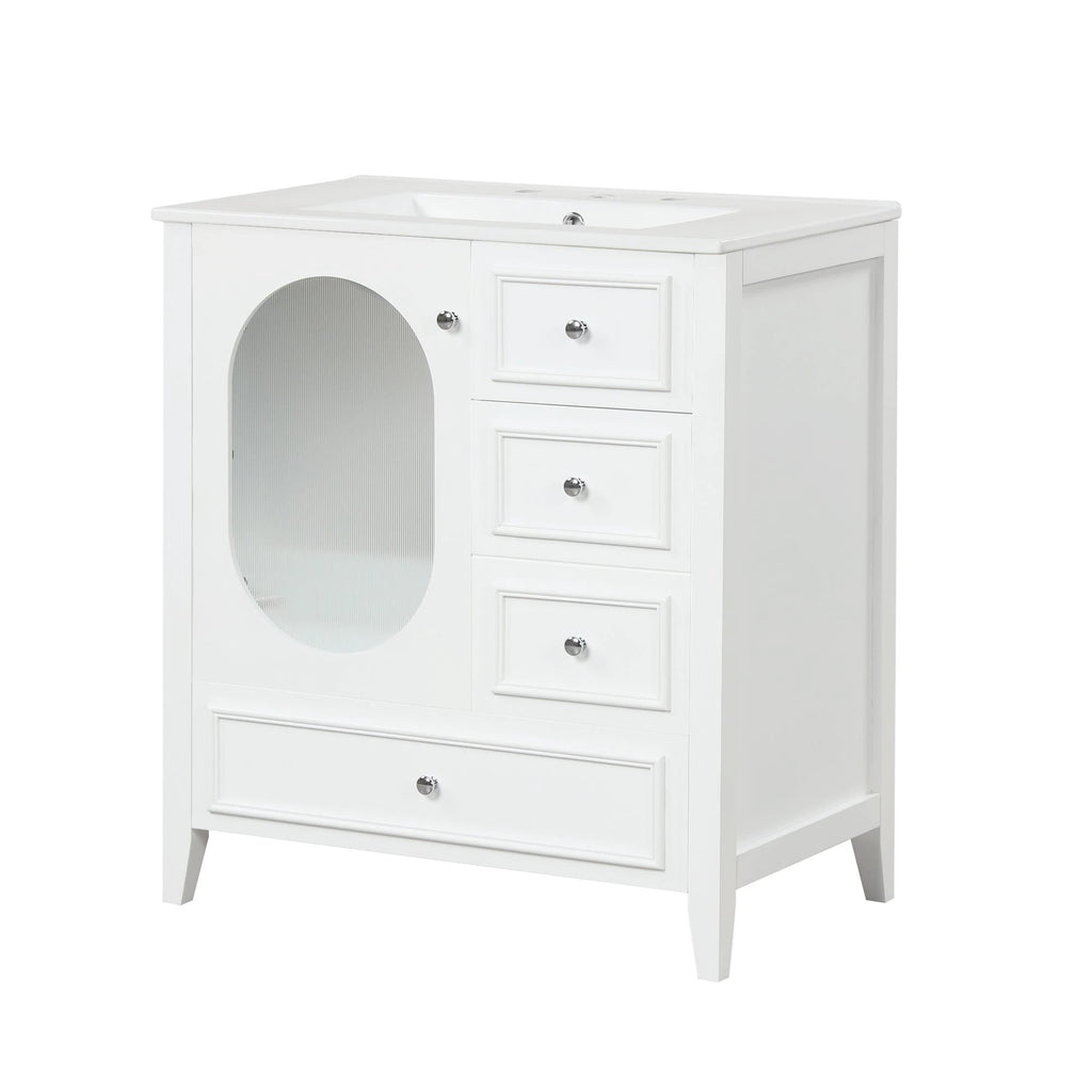 30" Bathroom Vanity with Sink by eprolo