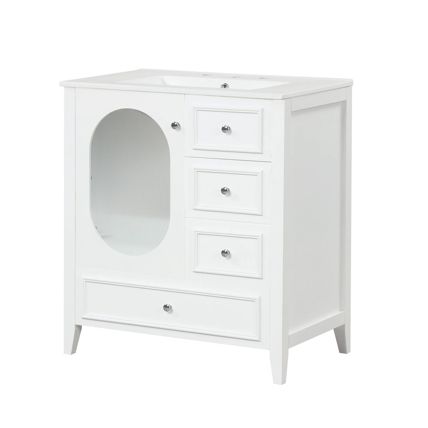30" Bathroom Vanity with Sink by eprolo