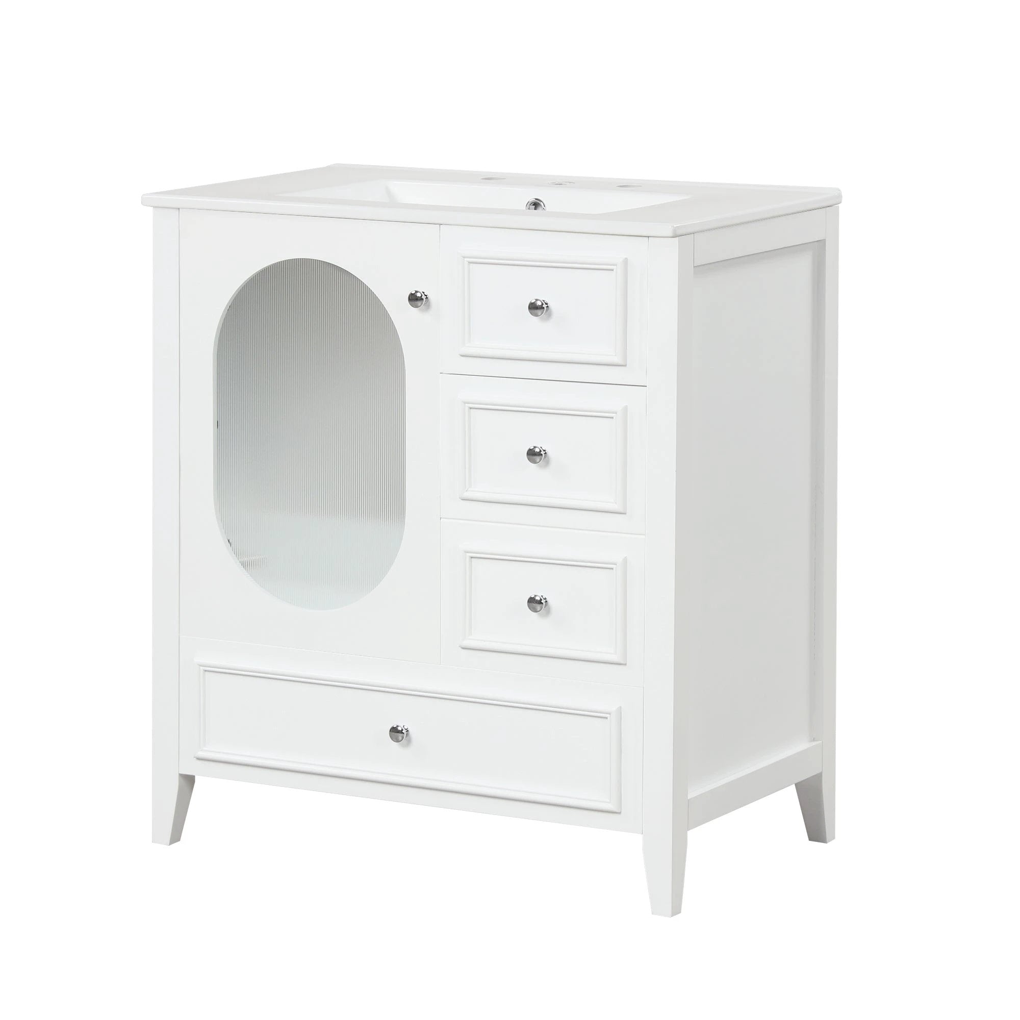 30" Bathroom Vanity with Sink by eprolo