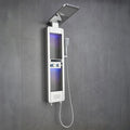 Colva Smart Rainfall Shower Panel Set (Silver)-0